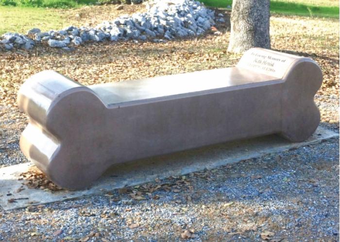 Dog Bone Bench
