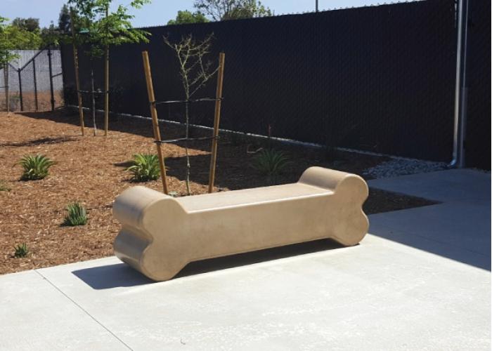 Dog Bone Bench