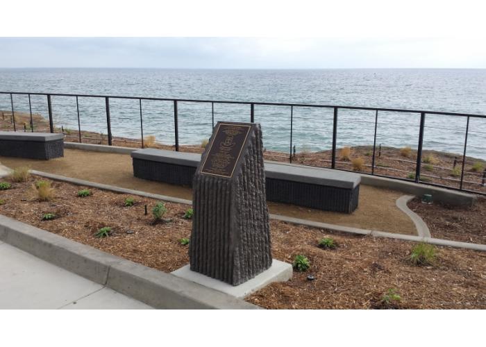 Sign - Dan Blocker Beach (Los Angeles)