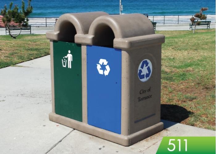 511 - Waste and Recycling Receptacle