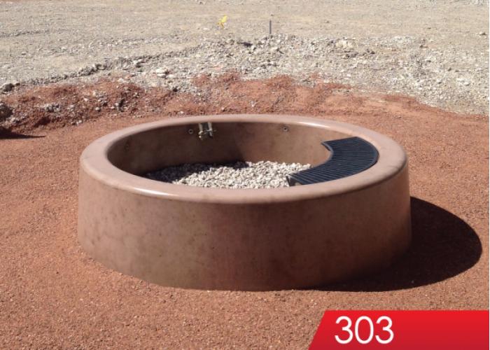 303 - Group Firepit 6'
