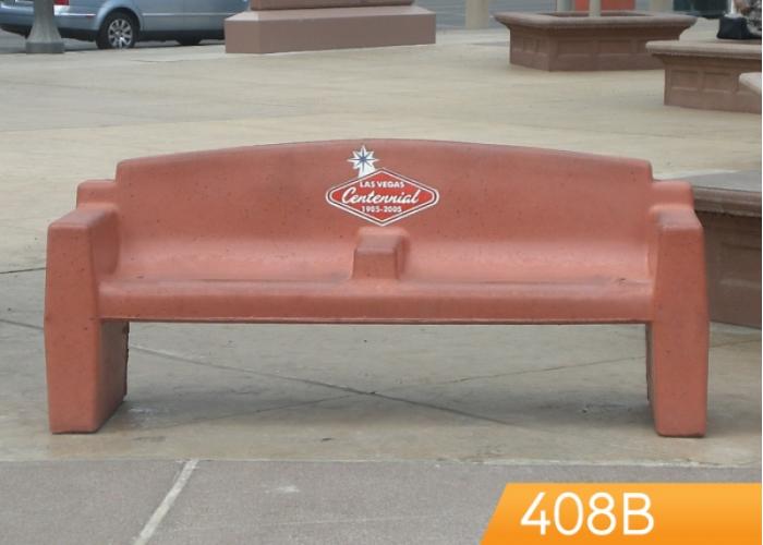 408 - Contour Bench w/Armrests