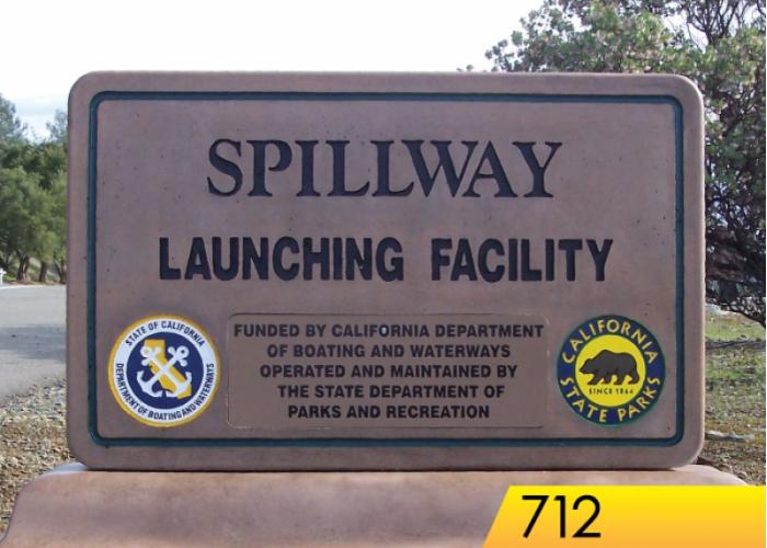 712 - 58" Rectangle Sign