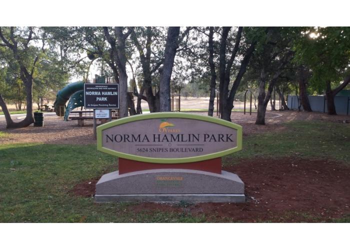 Sign-Orangevale Parks