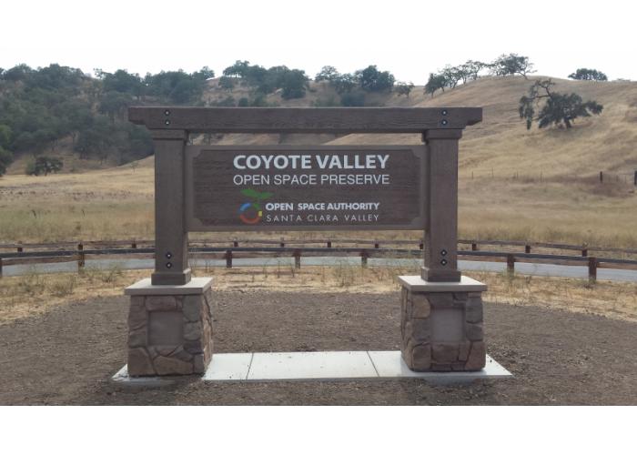 Sign-Coyote Valley Open Space