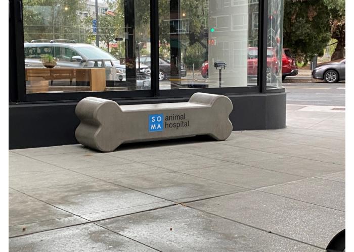 499 - Dog Bone Bench